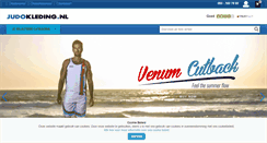 Desktop Screenshot of judokleding.nl