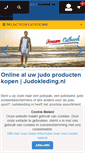 Mobile Screenshot of judokleding.nl